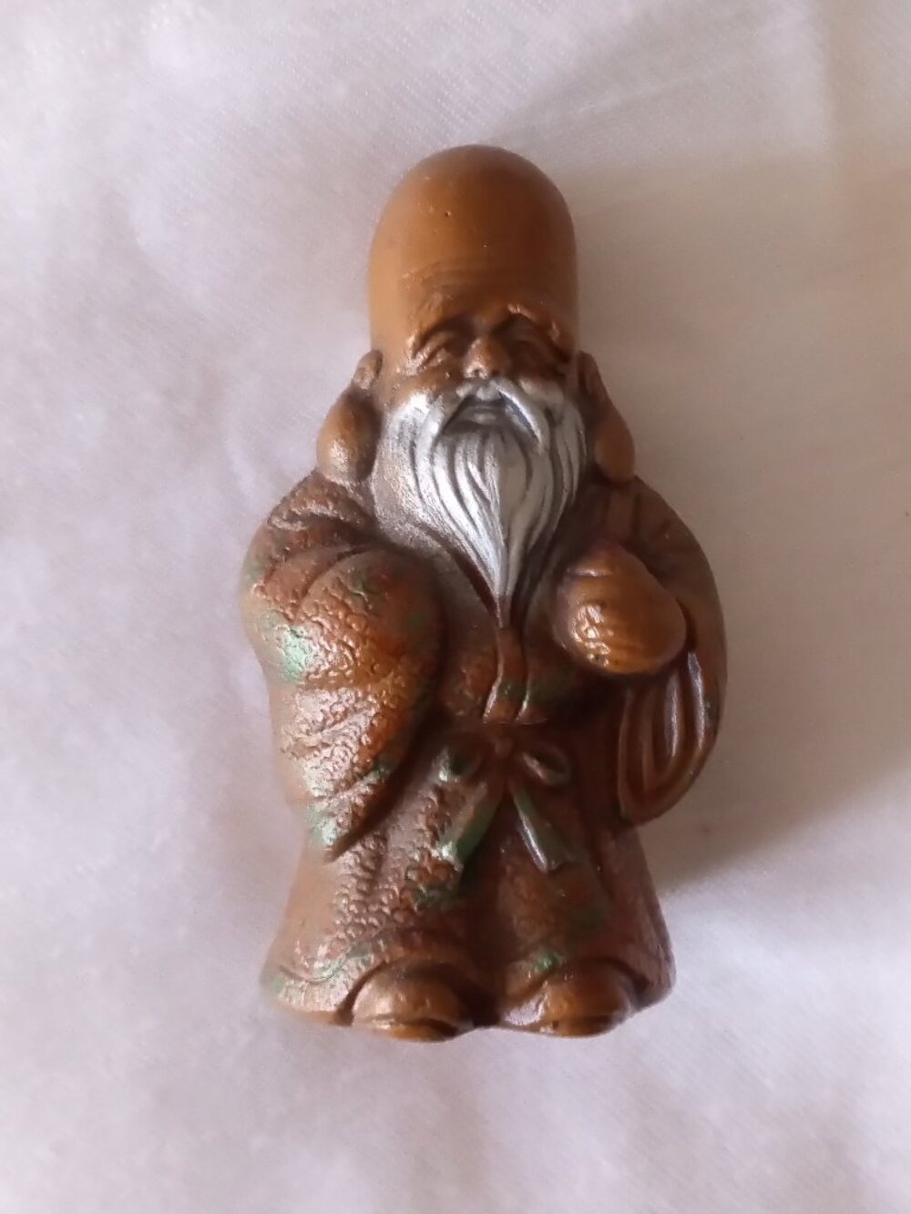 Cast Metal Japanese God